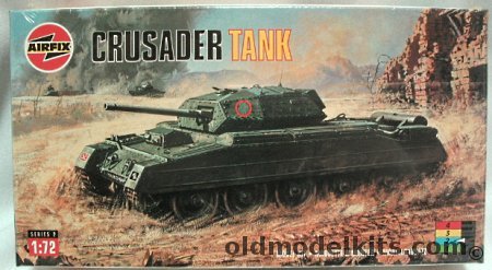 Airfix 1/76 British Crusader Tank, 02310 plastic model kit